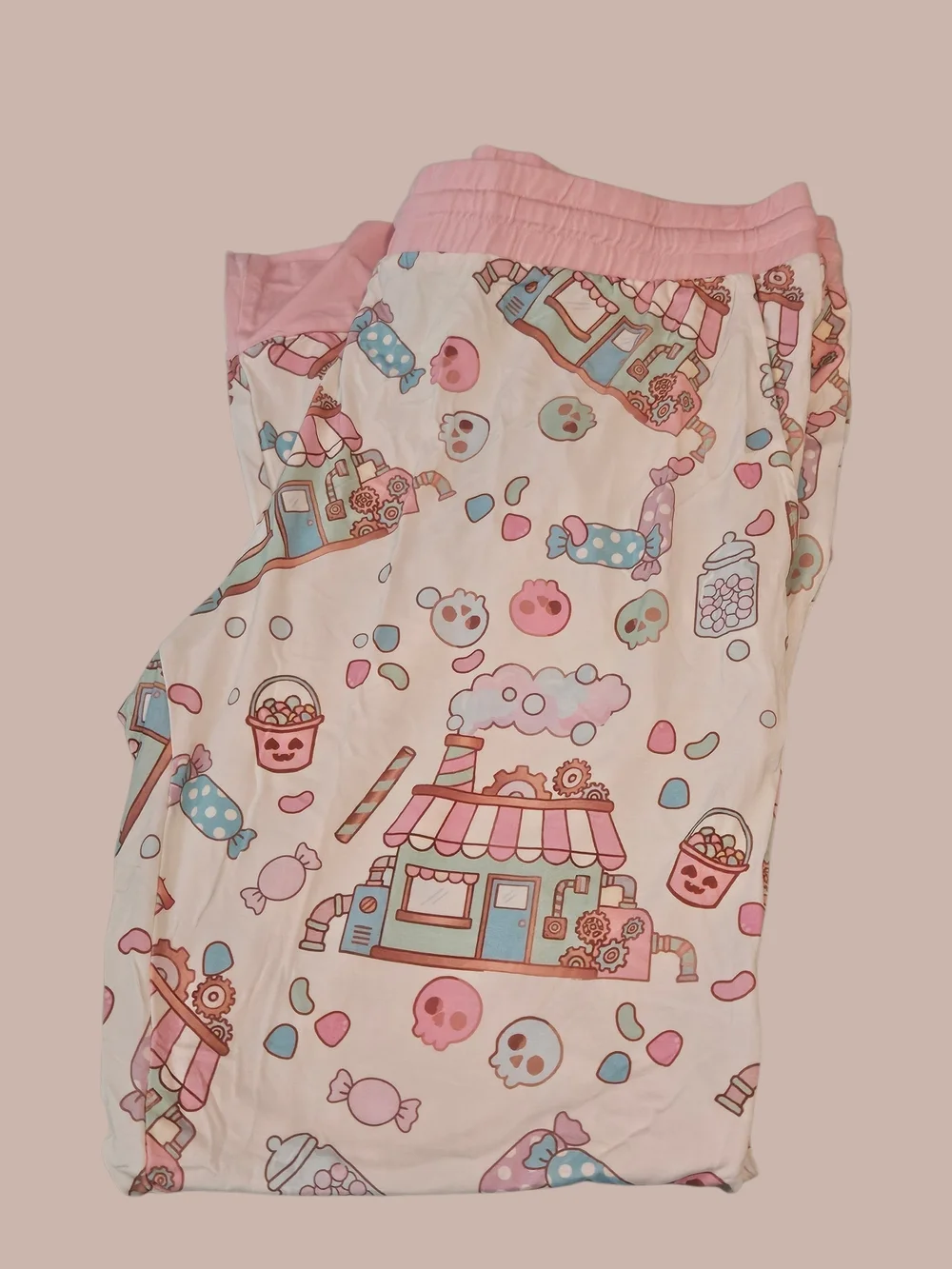 BOMB PARTY HALLOWEEN Candy Shop Pajama Pants XL